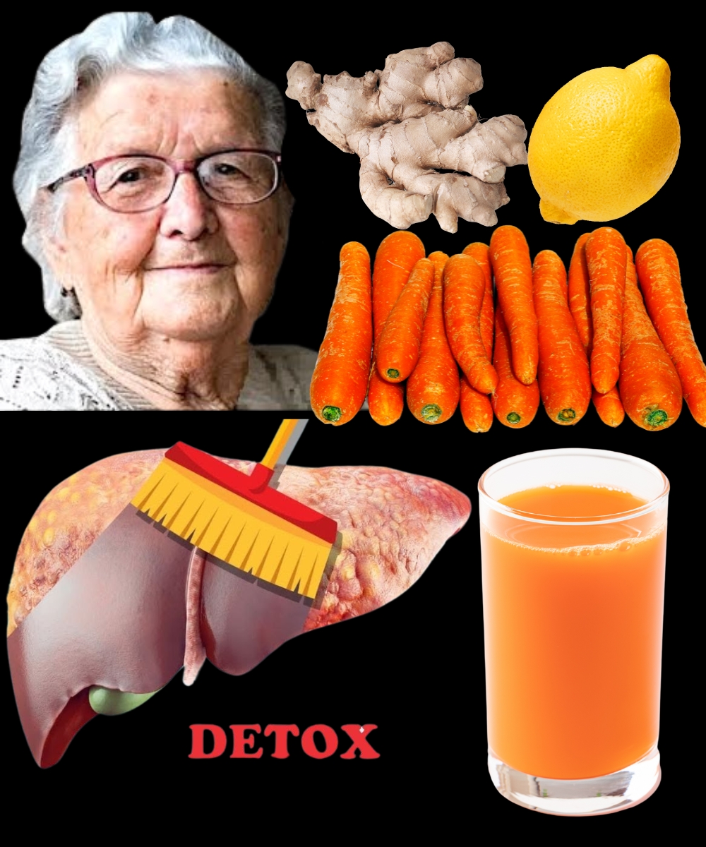 She Couldn’t Walk—Now She Runs Like a Teen! Cleanse Your Liver & Intestines Naturally with Ginger, Lemon & Carrot