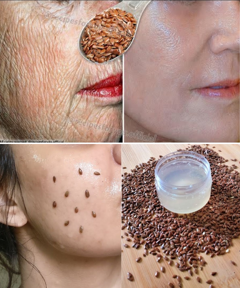 Even If You’re 70, This Simple Flaxseed Trick Can Give You Firm, Glass-Like Skin