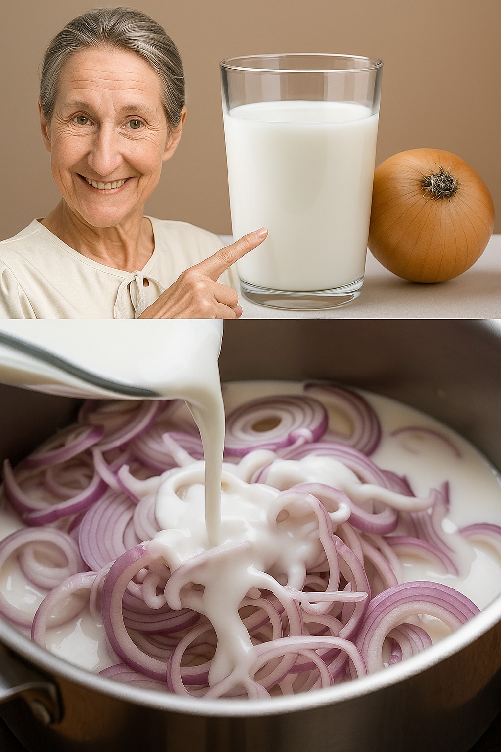 Onion + Milk: The Ancient Remedy Making a Modern Comeback