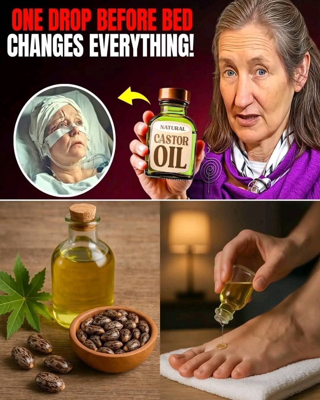 Why Everyone Is Rubbing Castor Oil Before Sleep — You’ll Be Surprised!