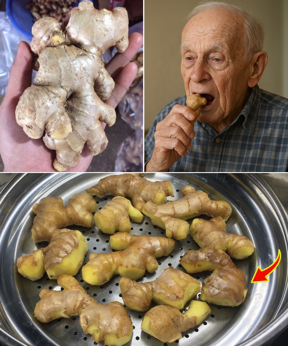 This 90-Year-Old Man Swears by Steamed Ginger in Vinegar — His Secret to Long Life You Can’t Buy!
