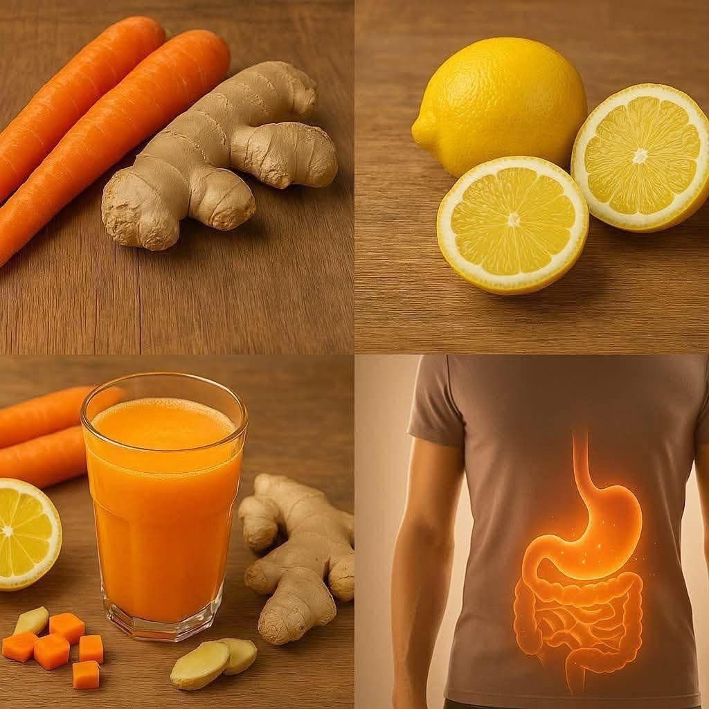 She Couldn’t Walk—Now She Runs Like a Teen!  Cleanse Your Liver & Intestines Naturally with Ginger, Lemon & Carrot