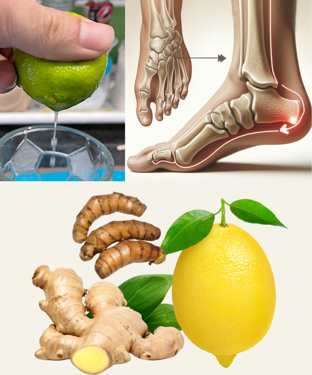 Say Goodbye to Pain After 50 with This Powerful Ginger–Turmeric–Lemon Remedy!